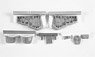 Hawker Hunter F.6 Undercarriage Set (for Airfix) (Plastic model)