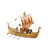 古代ロシア小型船 (ペーパークラフト)