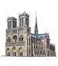 ノートルダム大聖堂 (フランス、パリ) (ペーパークラフト)