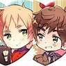 Hetalia: World Stars Heart-shaped Glitter Acrylic Badge Vol.1 (Set of 5) (Anime Toy)