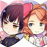 Hetalia: World Stars Heart-shaped Glitter Acrylic Badge Vol.2 (Set of 5) (Anime Toy)