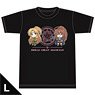 Isekai Cheat Magician T-Shirt [Rin & Myura] L Size (Anime Toy)