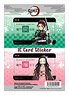 Demon Slayer: Kimetsu no Yaiba IC Card Sticker Set 01 Tanjiro & Nezuko (Anime Toy)