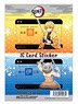Demon Slayer: Kimetsu no Yaiba IC Card Sticker Set 02 Zenitsu & Inosuke (Anime Toy)