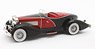 Duesenberg J SWB French True Speedster by Figoni #J-465-2509 1931 Black/Red (Diecast Car)