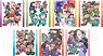 Nintama Rantaro Jacket Colored Paper Vol.18 Series (Set of 7) (Anime Toy)