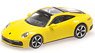 Porsche 911 (992) Carrera 4S 2019 Yellow (Diecast Car)