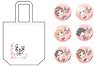 O Maidens in Your Savage Season Tsunagarun Tote Bag & Can Badge Set (Anime Toy)