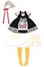 LSS [Rose Maiden One-piece Set -by Kanihoru-] (Black x Stripe) (Fashion Doll)