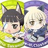 501st Joint Fighter Wing Strike Witches Road to Berlin Trading Can Badge (Set of 11) (Anime Toy)