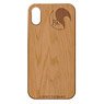 Date A Live III [for iPhoneX/Xs] Wood iPhone Case (Anime Toy)