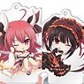 Date A Live III Tehepero Trading Acrylic Stand Key Ring (Set of 9) (Anime Toy)