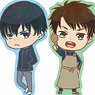 Run with the Wind Trading Deformed Ani-Art Acrylic Key Ring (Set of 10) (Anime Toy)