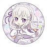 Re: Life in a Different World from Zero Puchichoko Big Can Badge [Emilia] (Anime Toy)