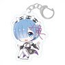 Re: Life in a Different World from Zero Puchichoko Acrylic Key Ring [Rem] (Anime Toy)