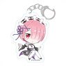 Re: Life in a Different World from Zero Puchichoko Acrylic Key Ring [Ram] (Anime Toy)