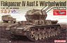 WWII German Flakpanzer IV `Wirbelwind` Early Production (2 in 1) (Plastic model)