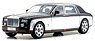 Rolls-Royce Phantom EWB (Dark Red/Silver) (Diecast Car)