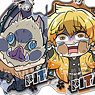 Pita! Deformed Demon Slayer: Kimetsu no Yaiba Acrylic Key Ring Vol.2 (Set of 8) (Anime Toy)