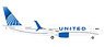 United Airlines Boeing 737-800 -New 2019 Colors- (Pre-built Aircraft)