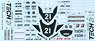 YZF-R1M `TECH21` Dress Up Decal (Decal)