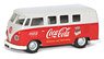 VW Camper 1960`s (Early Model) Coca Cola (Diecast Car)