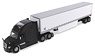 Freightliner New Cascadia Gray 53` Dry Cargo Van (Diecast Car)