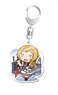 Chimadol The Idolm@ster Million Live! Acrylic Key Ring Rio Momose Blanc et Noir Ver. (Anime Toy)