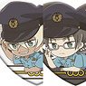 [Sarazanmai] Heart-shaped Glitter Acrylic Badge (Set of 6) (Anime Toy)