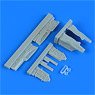 MiG-29 Fulcrum Undercarriage Covers (for Academy) (Plastic model)