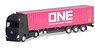 (N) Mercedes-Benz Actros Container Semi Trailer `ONE` (Model Train)