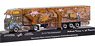 (HO) Mercedes-Benz Actros Gigaspace Refrigerated Semi Trailer `The Gold Rush` (Model Train)