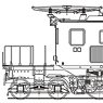 16番(HO) 国鉄 EF57形 電気機関車 (東海道仕様) タイプA 組立キット (組立キット) (鉄道模型)