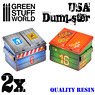 USA Dumpster (Plastic model)