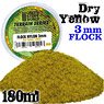 Static Grass Flock 3mm - Dry Yellow - 180ml (Plastic model)
