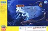 Manned Research Submersible Shinkai 6500 Seabed Diorama Set (Plastic model)