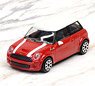 Mini Cooper S (Red / White Roof) (Diecast Car)