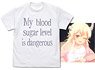 The Demon Girl Next Door Gosenzo-Sama Off Mode T-Shirts White L (Anime Toy)