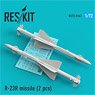 R-23R Missile (2 Pieces) (Plastic model)