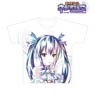 Animation [Hyperdimension Neptunia] Noire/Black Heart Ani-Art Full Graphic T-Shirts Unisex XL (Anime Toy)