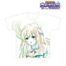 Animation [Hyperdimension Neptunia] Vert/Green Heart Ani-Art Full Graphic T-Shirts Unisex S (Anime Toy)