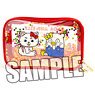 Gin Tama x Sanrio Characters Sequin Square Pouch [Sada and Elly] (Anime Toy)