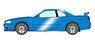 Nissan Skyline GT-R (BNR34) 1999 Bayside Blue (Diecast Car)