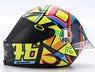 V.Rossi 2017 Moto GP AGV Helmet (Diecast Car)