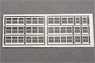Aluminum Sash Window Frame for Series 73 (for 1-Car) (Model Train)