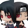 Chimi Mega Buddy Series! Naruto: Shippuden Sasuke Uchiha & Itachi Brother Confrontation Set (PVC Figure)