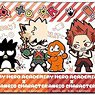 スクエアCANバッジ 僕のヒーローアカデミア×サンリオキャラクターズ (10個セット) (キャラクターグッズ)