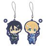 Sword Art Online Alicization [Front and Back Rubber] Kirito & Eugeo (Anime Toy)