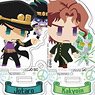 Stand Mini Acrylic Key Ring JoJo`s Pitter-Patter Pop! Stardust Crusaders (Set of 10) (Anime Toy)