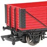 (OO) Open Wagon - Red (HO Scale) (Model Train)